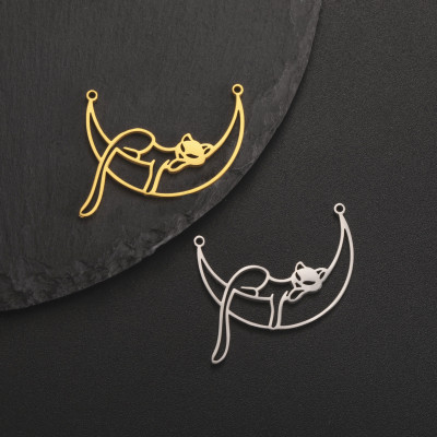 Konektor spící kočka chirurgická ocel dvě kombinace