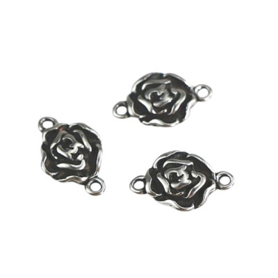 Surgical steel rosette connector