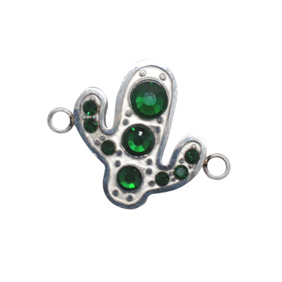 Connector connected hearts surgical steel