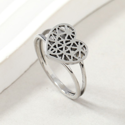 Surgical steel owl pendant