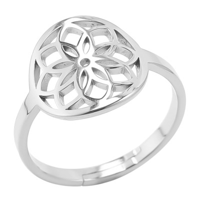 Surgical steel owl pendant