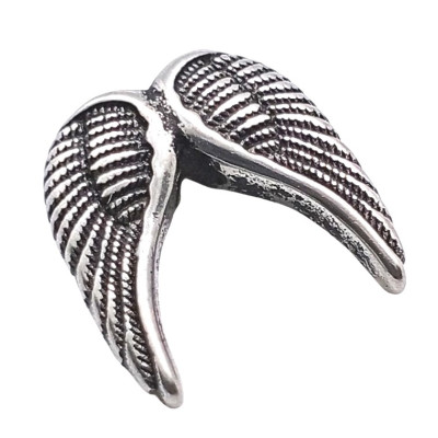 Angel wings large surgical steel