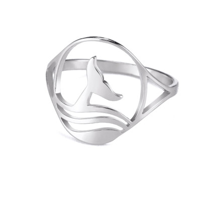 Surgical steel owl pendant