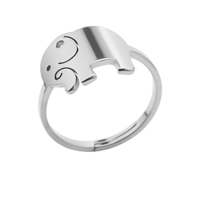 Surgical steel owl pendant