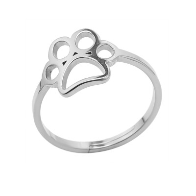 Prsten s tlapkou chirurgická ocel