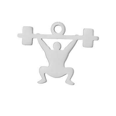 Pendant LIZARD surgical steel