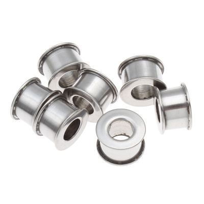 Large bead case made of surgical steel