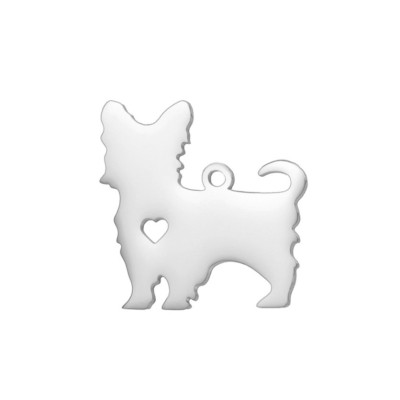 Přívěsek pejsek chirurgická ocel