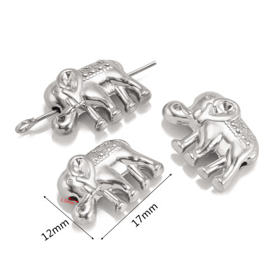 Bead decorated elephant