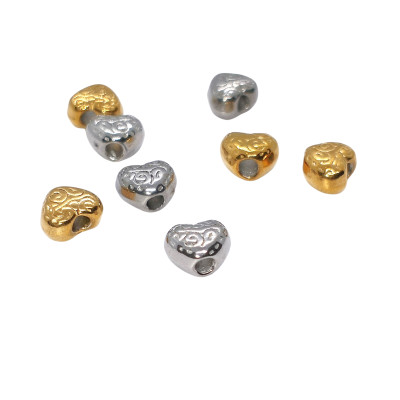 Bead decorated heart