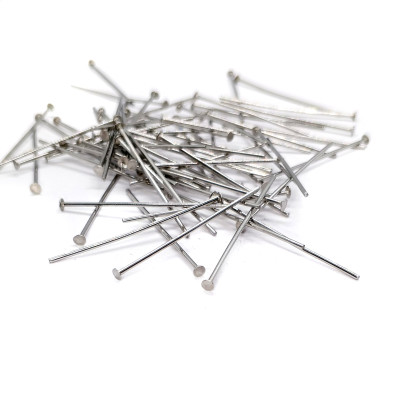 Nýtek s plochou hlavičkou délka 30mm x 0,75mm chirurgická ocel