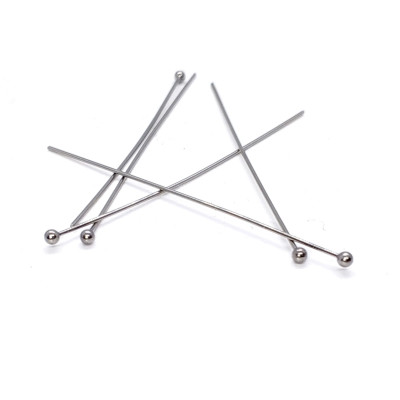 Rivet with 2mm ball hard 48mm surgical steel