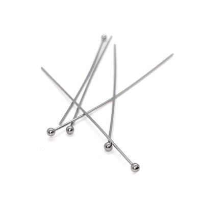 Rivet with 2mm ball hard 48mm surgical steel