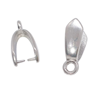 The upper shell is smooth from surgical steel