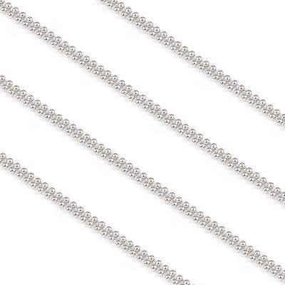 Double Ball Chain Fabric – 1.5 mm 304 Stainless Steel