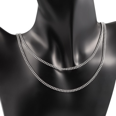 Double Ball Chain Fabric – 1.5 mm 304 Stainless Steel