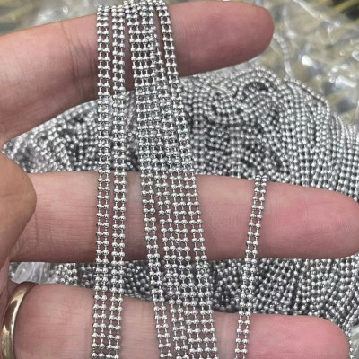 Double Ball Chain Fabric – 1.5 mm 304 Stainless Steel