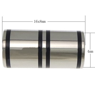 Magnetic fastening bipod 6mm in surgical steel