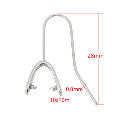 Stainless Steel Hook Earwire 316 Stainless Steel