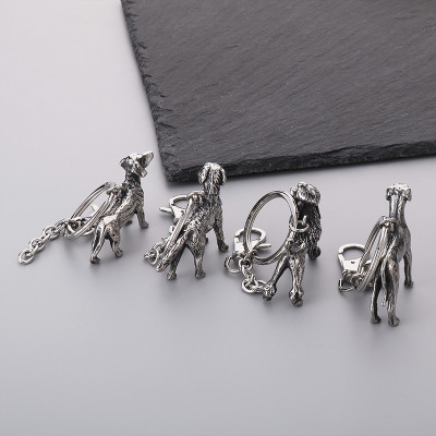 Surgical steel owl pendant