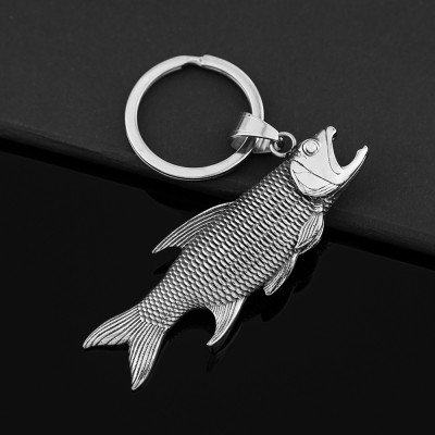 Přívěsek na klíče ryba chirurgická ocel