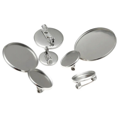 Bed components with brooch mechanism 3 sizes surgical steel