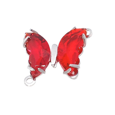 Bowtie pendant surgical steel without galvanization