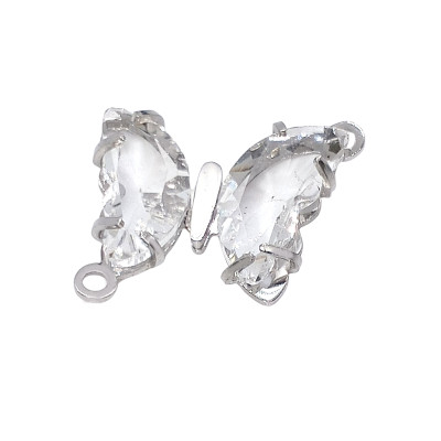 Bowtie pendant surgical steel without galvanization