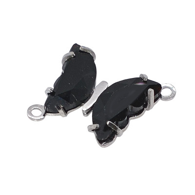 Bowtie pendant surgical steel without galvanization