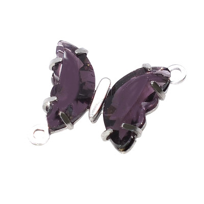 Bowtie pendant surgical steel without galvanization