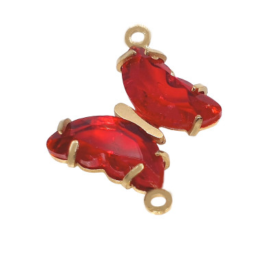 Bowtie pendant surgical steel without galvanization