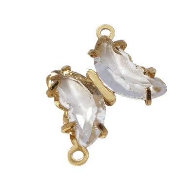 Bowtie pendant surgical steel without galvanization