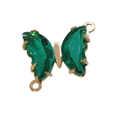 Bowtie pendant surgical steel without galvanization