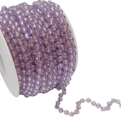 Řetízkovina s barevnými kuličkami