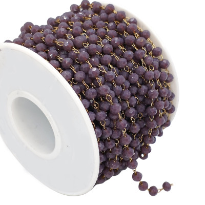 Řetízkovina s barevnými kuličkami