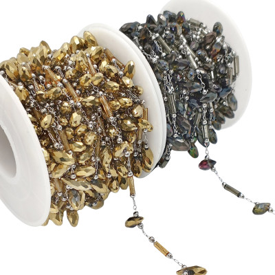 Řetízkovina s křišťálovými kamínky chirurgická ocel