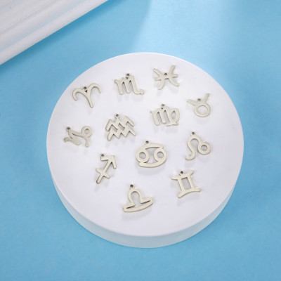 Surgical steel seashell pendant