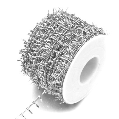 Fine chain with oval eyelets surgical steel