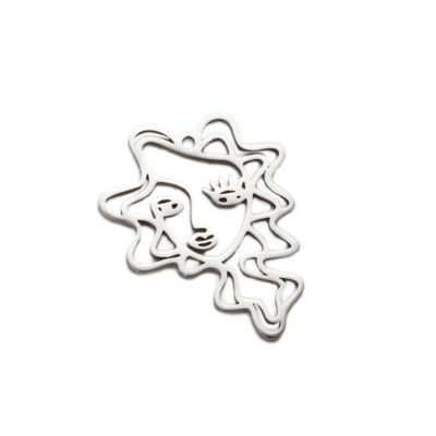 Pendant model surgical steel 3 color variants