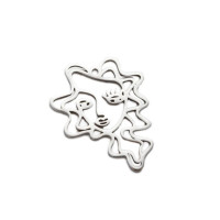 Pendant model surgical steel 3 color variants