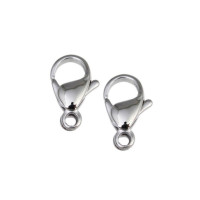 Carabiner 10 x 7mm made of surgical steel