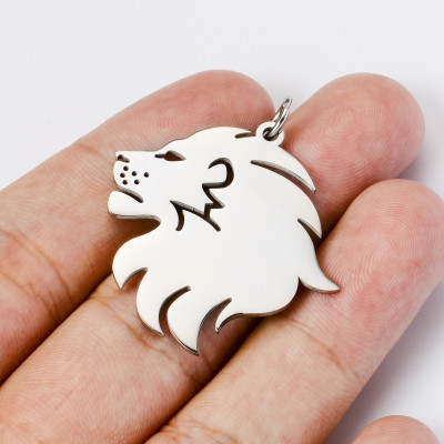 Přívěsek lev chirurgická ocel