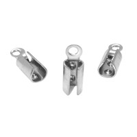Surgical steel crimping fitting