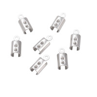 Surgical steel crimping fitting