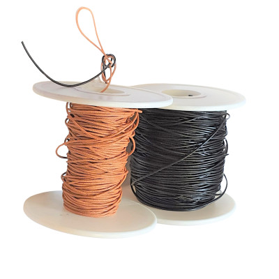 Řemínek průměr 1mm kulatý profil z pravé kůže