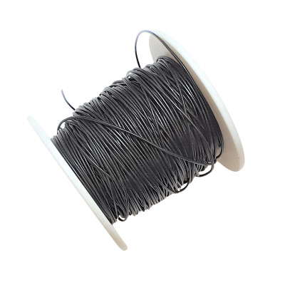 Genuine cowhide strap round diameter 1mm