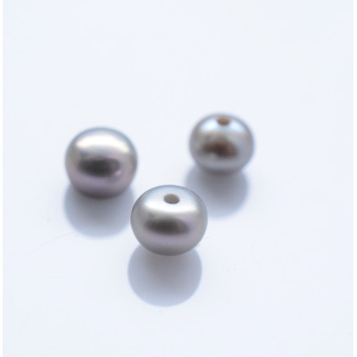 Natural freshwater gray pearl 4,5-5mm