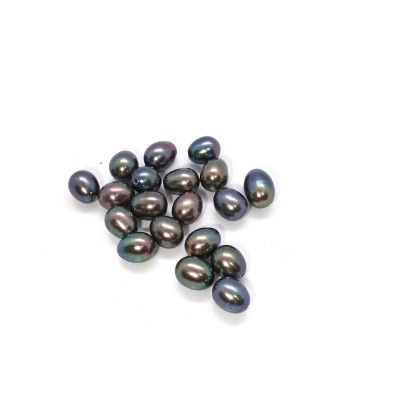 Natural freshwater pearl 5-5,5mm drop 1pc