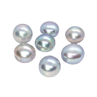 Pearl freshwater drilled gray 7,5-8mm