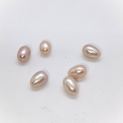 Natural freshwater pearl 5-5,5mm drop